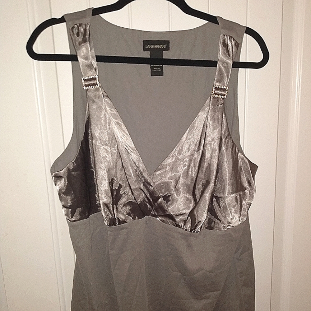 Dressy sleeveless blouse